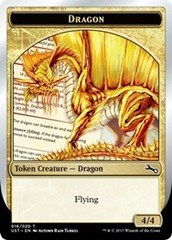 Dragon Token (Gold) - Foil