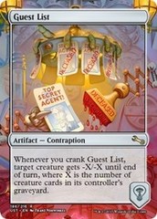 Guest List - Foil