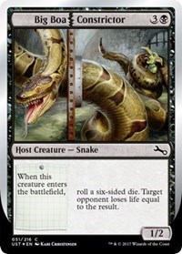 Big Boa Constrictor - Foil