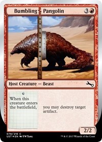 Bumbling Pangolin - Foil