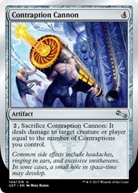 Contraption Cannon - Foil