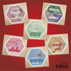 Catan: Valentine Card Pack (6 Cards)