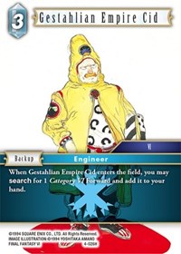 Gestahlian Empire Cid - 4-026H