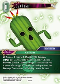 Cactuar - 4-058C - Foil