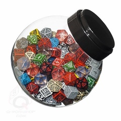 Jar Of Dice 150 Asst - D6, D10, D20