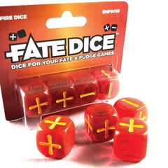 Fate Core Dice: Fire Dice