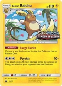 Alolan Raichu - SM72 - Prerelease Promo