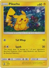 Pikachu SM86 Cosmos Holo Promo - Shining Legends Collector's Chest