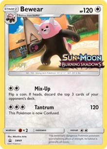 Bewear - SM49 - STAFF Prerelease Promo