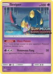 Seviper - SM46 - Staff Prerelease Promo - SM Black Star Promo