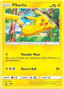 Pikachu - SM04 (Target Non-Holo) - SM Black Star Promo