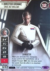 Director Krennic - Cruel But Brilliant (Alternate Full Art)