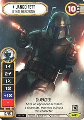 Jango Fett - Lethal Mercenary (Alternate Full Art)