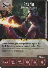 Ras Nsi - Banished Paladin (Die and Card Combo)