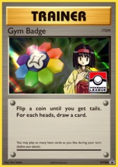 Gym Badge (Erika) - XY206 - 2017 Pokemon League Exclusive