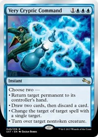 Very Cryptic Command (D) - Foil