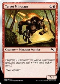 Target Minotaur (C) - Foil