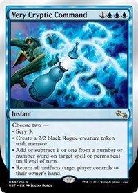 Very Cryptic Command (F) - Foil