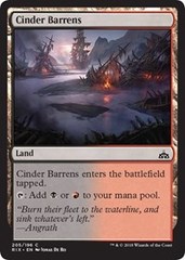 Cinder Barrens (Rivals of Ixalan) - Planeswalker Deck Exclusive