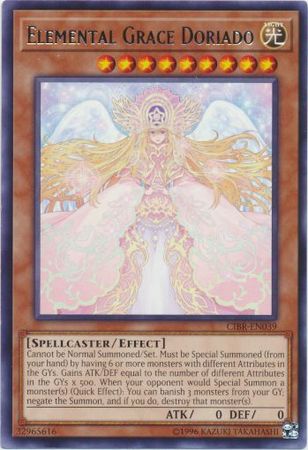 Elemental Grace Doriado - CIBR-EN039 - Rare - Unlimited Edition