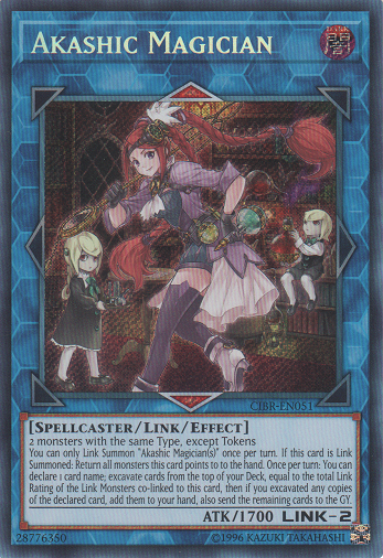 Akashic Magician - CIBR-EN051 - Secret Rare - Unlimited Edition