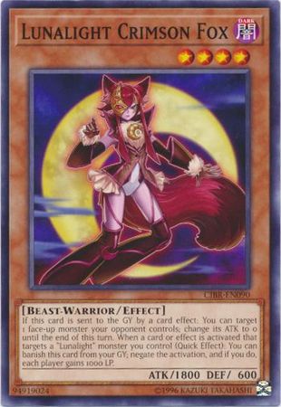 Lunalight Crimson Fox - CIBR-EN090 - Common - Unlimited Edition