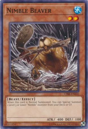 Nimble Beaver - CIBR-EN040 - Common - Unlimited Edition