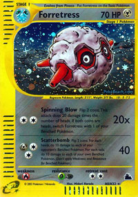 Pokemon Forretress 2 holo 1st on sale Edition NM