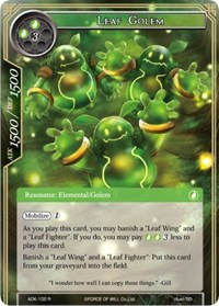 Leaf Golem - ADK-102 - R Leaf Golem - ADK-102 - R