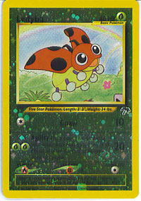 Ledyba - 7 - Reverse Holo - Promotional