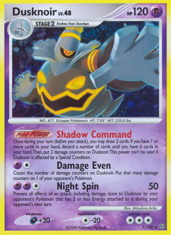 Dusknoir - 1/100 - Holo Rare