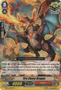Fire Chase Dragon - G-BT13/077EN - C