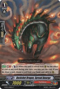 Buckshot Dragon, Spread Amarga - G-BT13/081EN - C
