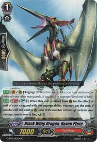 Black Winged Dragon, Raven Ptera - G-BT13/082EN - C