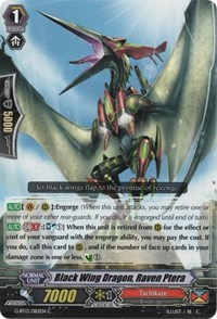 Black Winged Dragon, Raven Ptera - G-BT13/082EN - C
