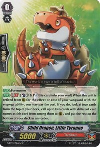 Child Dragon, Little Tyranno - G-BT13/084EN - C