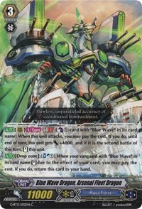 Blue Wave Dragon, Arsenal Fleet Dragon - G-BT13/102EN - C Blue Wave Dragon, Arsenal Fleet Dragon - G-BT13/102EN - C