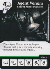 Agent Venom - Secret Agent Monster (Card and Die Combo) Foil