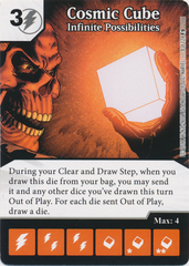 Cosmic Cube - Infinite Possibilities (Card and Die Combo) Foil