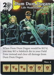 Dum Dum Dugan - Life Model Decoy (Die and Card Combo)