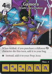 Gamora - Death's Descendent (Card and Die Combo) Foil