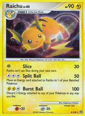 Raichu - 8/100 - Holo Rare