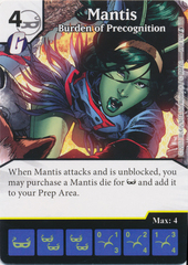 Mantis - Burden of Precognition (Card and Die Combo) Foil