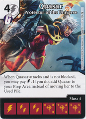 Quasar - Protector of the Universe (Card and Die Combo) Foil