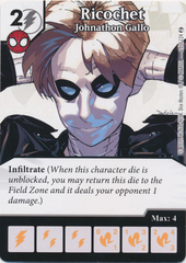 Ricochet - Johnathon Gallo (Card and Die Combo) Foil