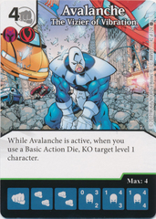 Avalanche - The Vizier of Vibration (Card and Die Combo) Foil