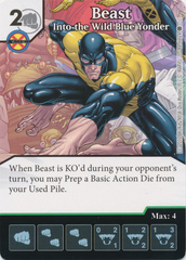 Beast - Into the Wild Blue Yonder (Card and Die Combo) Foil