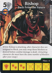 Bishop - Back From the Future (Card and Die Combo) Foil