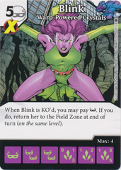 Blink - Warp-Powered Crystals (Die and Card Combo)