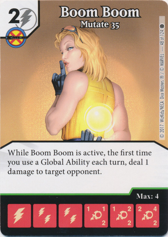 Boom Boom - Mutate 35 (Die and Card Combo)
